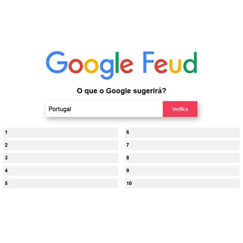 google feud portugal